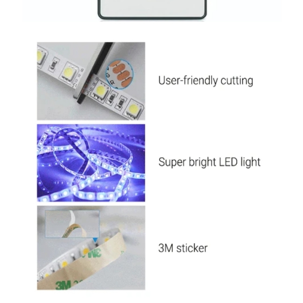 🆕️65ft Color Changing LED Light Strip (Remote) - Picture 9 of 10